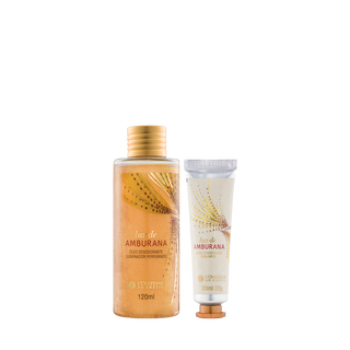 Combo Luz de Amburana: Creme de Mãos e Óleo Iluminador